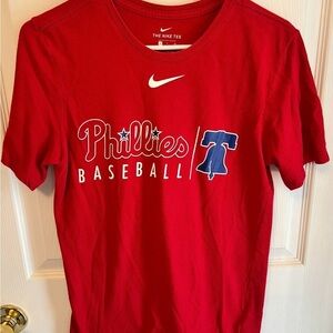 Nike Red Short Sleeve Tee Unisex Size: Small